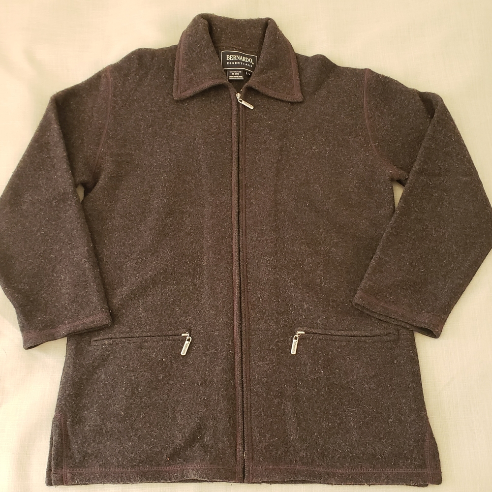 Bernardo Dark Brown Utility Jacket